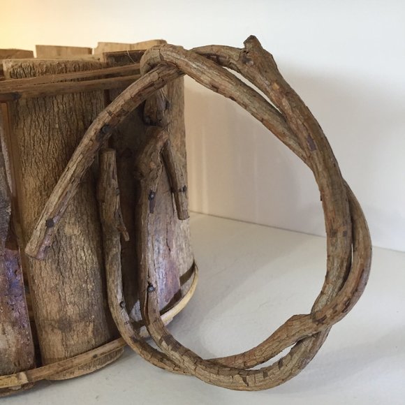 Planter Wood Natural Watering Can Shape - Picture 6 of 12